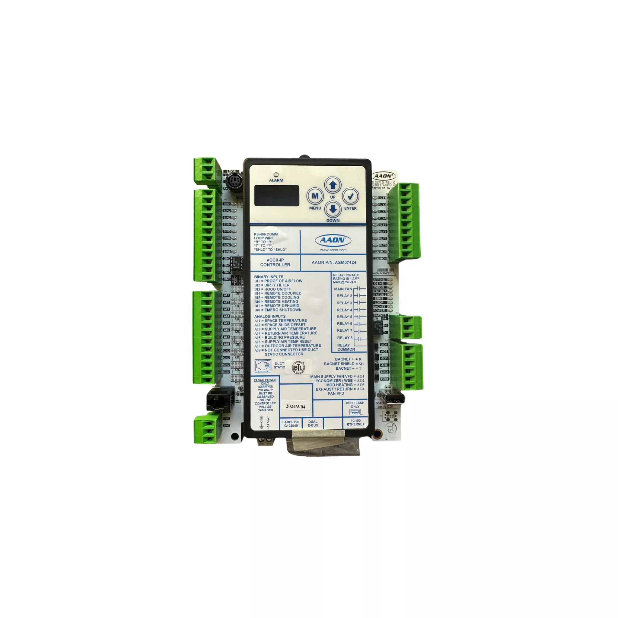 aaon-asm07424-control-board Aaon ASM07424 Control Board