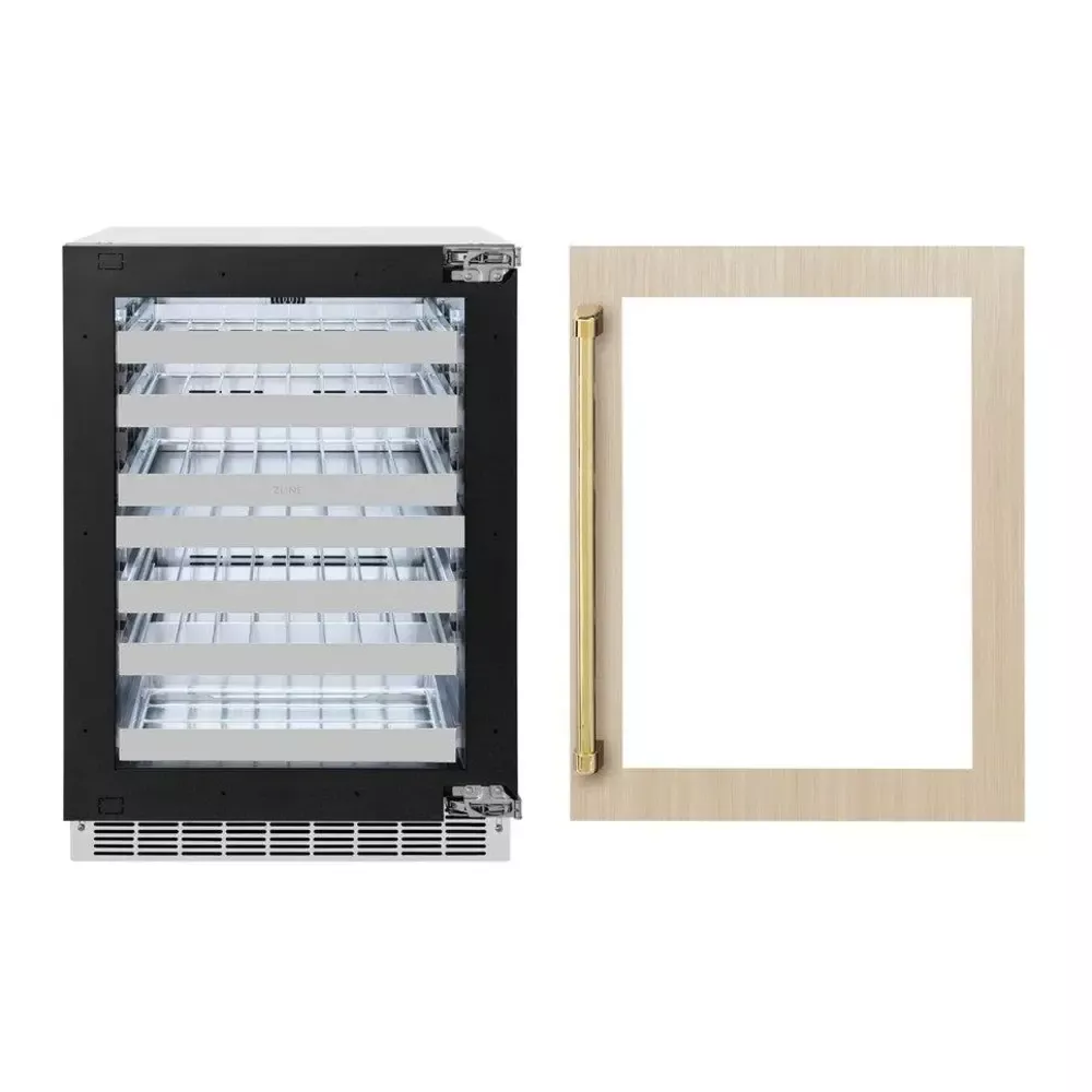 zline-rwdpoz24g-touchstone-24-panel-ready-compact-wine-cooler ZLINE RWDPOZ24G Touchstone 24" Panel Ready Compact Wine Cooler