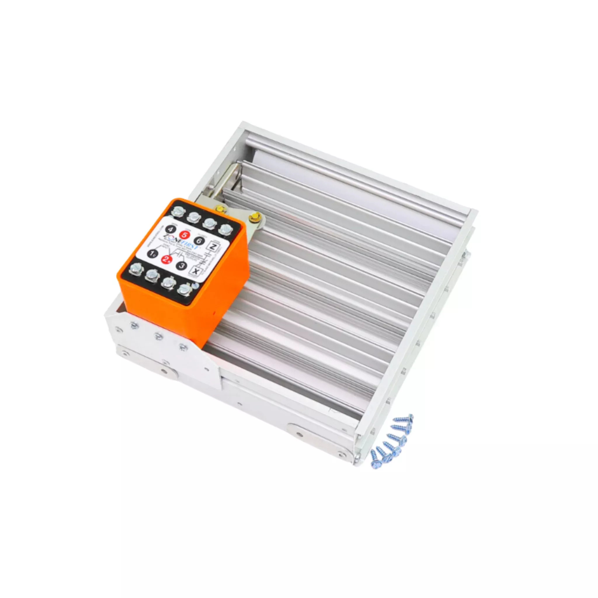 zonefirst-iobd-8x8-24-vac-opposed-blade-damper ZoneFirst IOBD-8X8 24 VAC Opposed Blade Damper