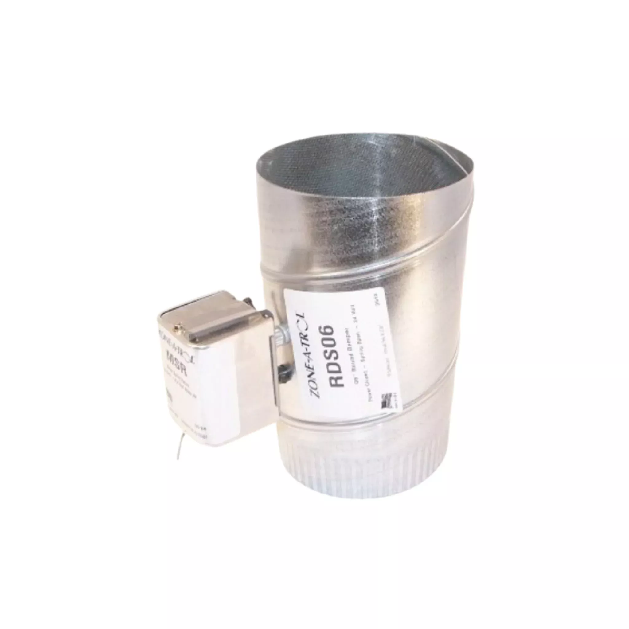zonefirst-rds-6-24-vac-round-damper ZoneFirst RDS-6 24 VAC Round Damper